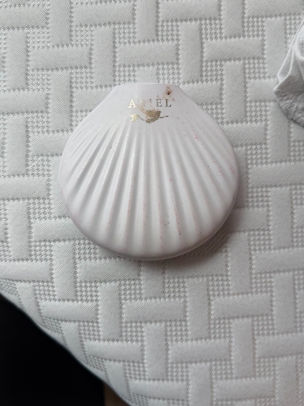 Ariel Seashell Compact Mirror